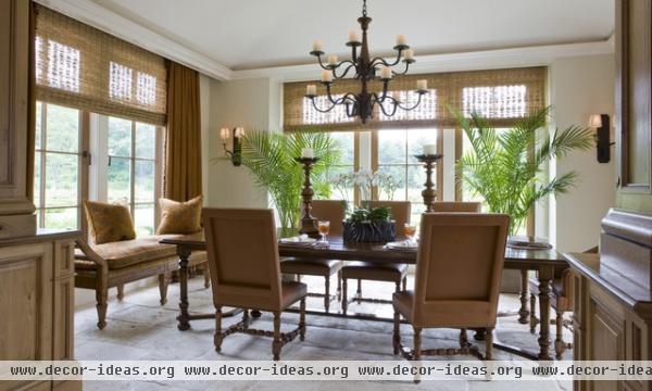 traditional dining room by SLC Interiors