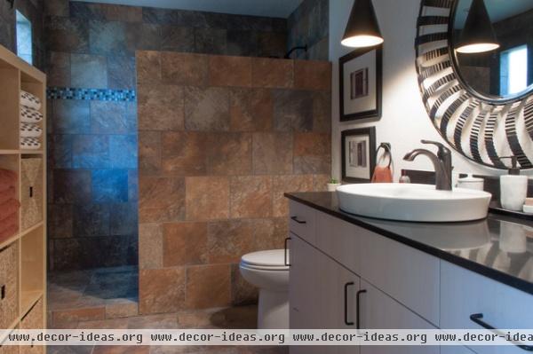 modern bathroom by Angela Flournoy