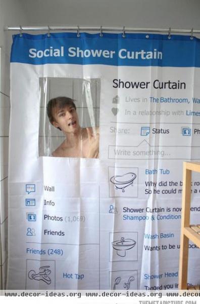 eclectic shower curtains by Amazon