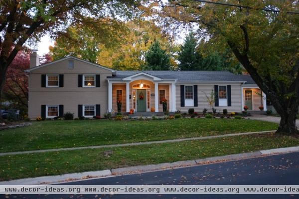 traditional exterior by Merrick Design & Build Inc