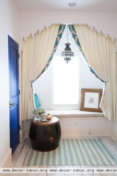 eclectic bedroom by Laura U, Inc.