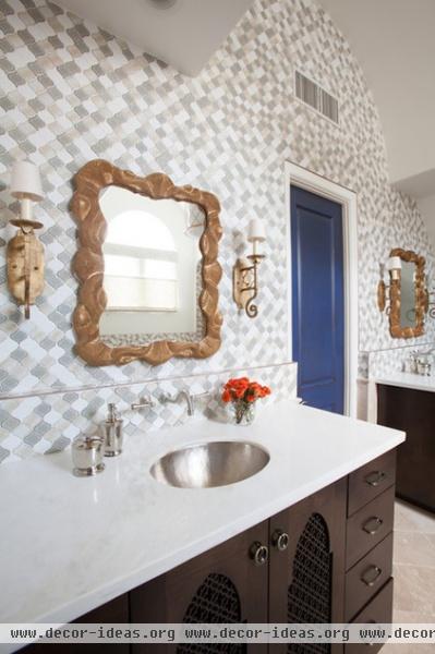 eclectic bathroom by Laura U, Inc.