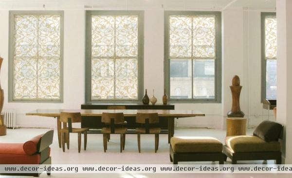 contemporary dining room by Delia Shades