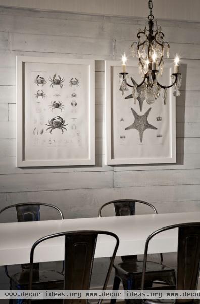 eclectic dining room by Sam Van Fleet Photography