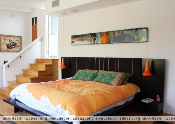contemporary bedroom by Design Vidal