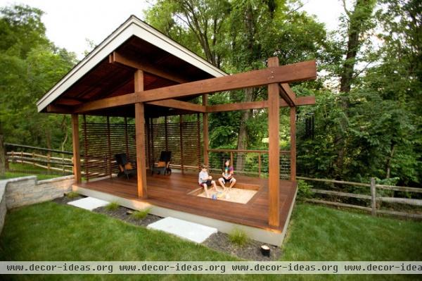 modern porch by Ryan Duebber Architect, LLC