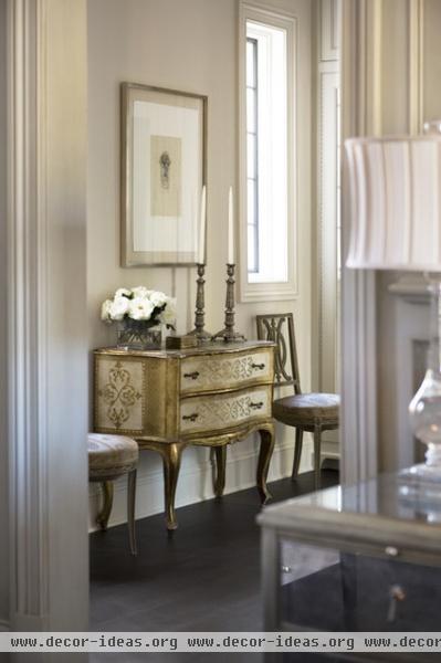 traditional hall by Linda McDougald Design | Postcard from Paris Home