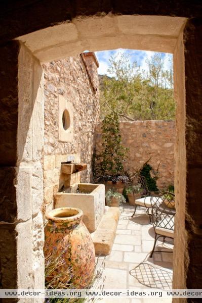 mediterranean patio by Don Ziebell