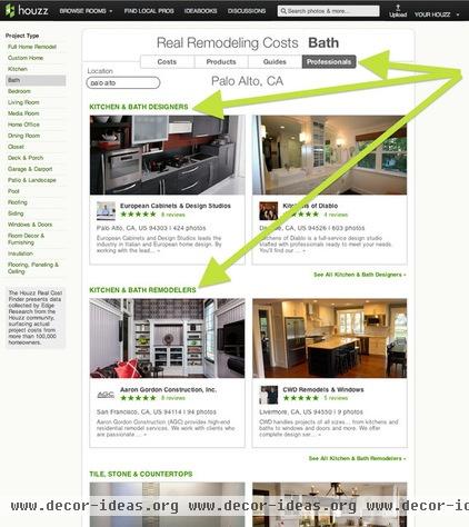 How to Use Houzz's Real Cost Finder