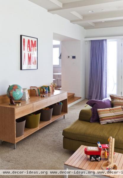 contemporary living room by Natasha Barrault Design