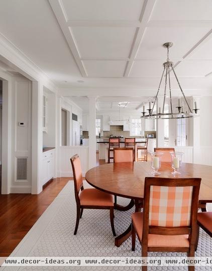 traditional dining room by Hart Associates Architects, Inc.