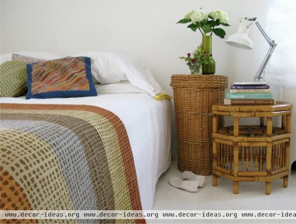 eclectic bedroom by JILL DANYELLE: ART + DESIGN