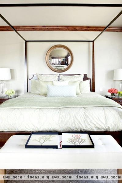 contemporary bedroom by Caitlin Wilson