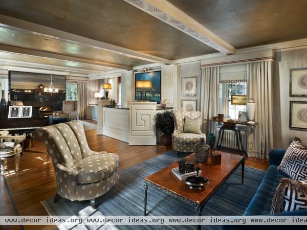 traditional living room by Gacek Design Group, Inc.