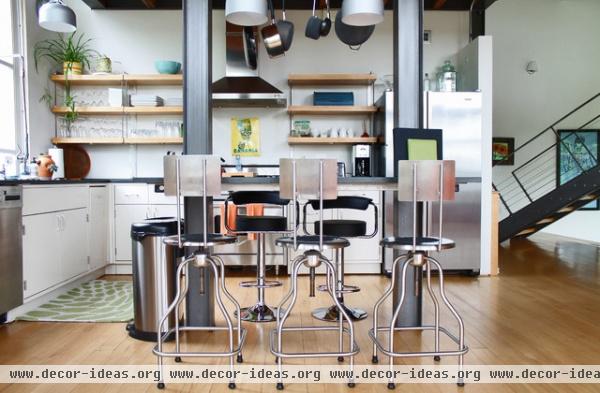 contemporary kitchen by Laura Garner Design