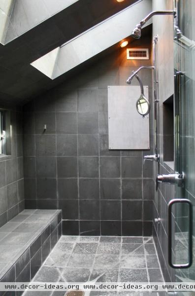 contemporary bathroom by Laura Garner Design
