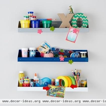 contemporary wall shelves by The Land of Nod