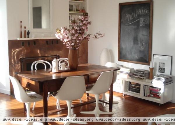 eclectic dining room by SFGIRLBYBAY