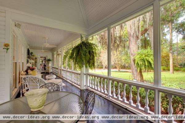 traditional porch by CHEATHAM FLETCHER SCOTT ARCHITECTS