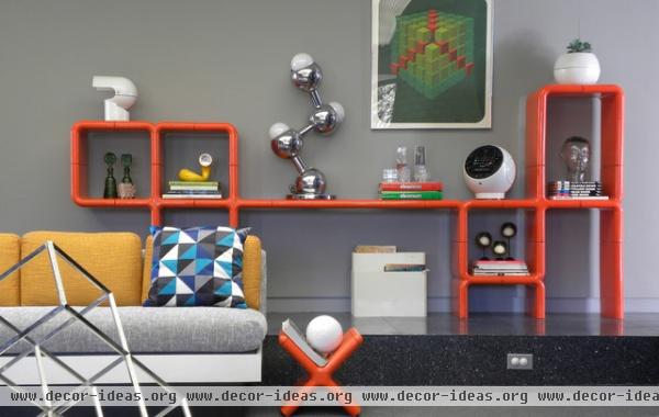 modern living room by Sarah Greenman