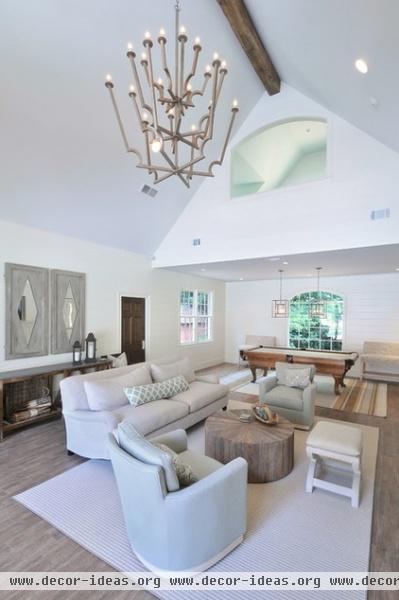 contemporary family room by Clark Harris