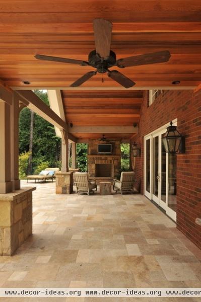 traditional patio by Clark Harris