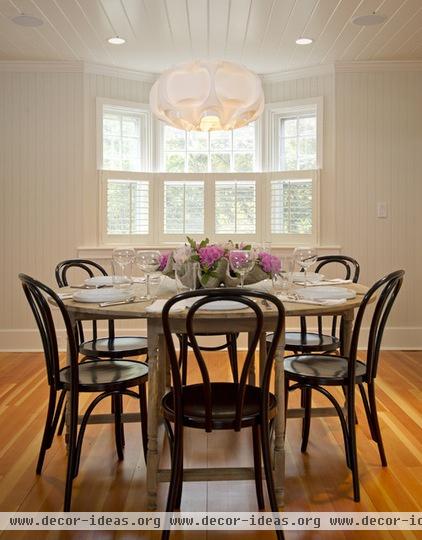 traditional dining room by Schranghamer Design Group