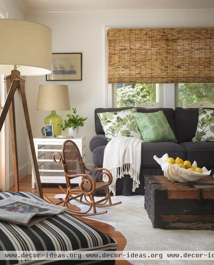 eclectic living room by Kate Jackson Design