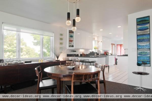 modern dining room by Lucy Call