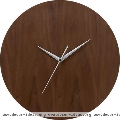modern clocks by Crate&Barrel