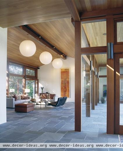 modern living room by Charlie Barnett Associates