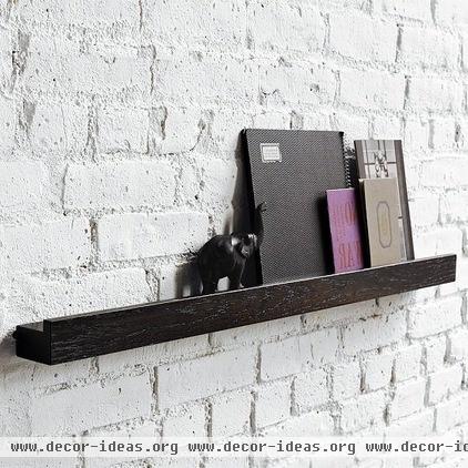 modern wall shelves by West Elm