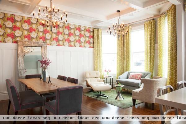 contemporary dining room by Coddington Design