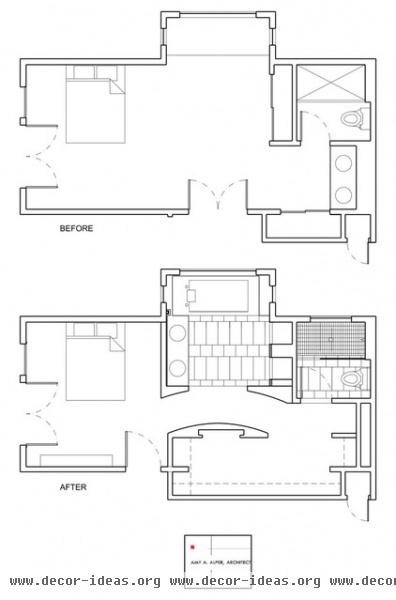 floor plan by Amy A. Alper