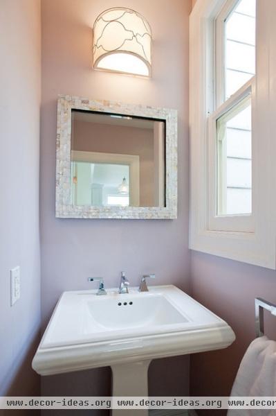 contemporary bathroom by Melissa Lenox Design