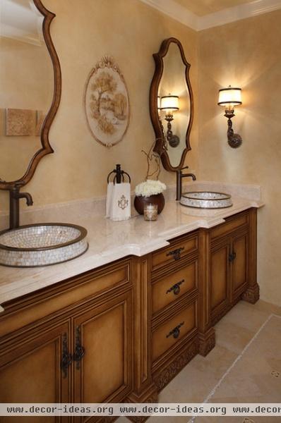 traditional bathroom by Julie Mifsud