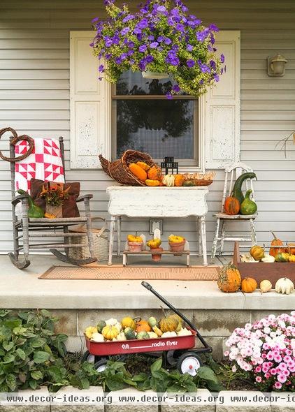 eclectic porch by Julie Ranee Photography