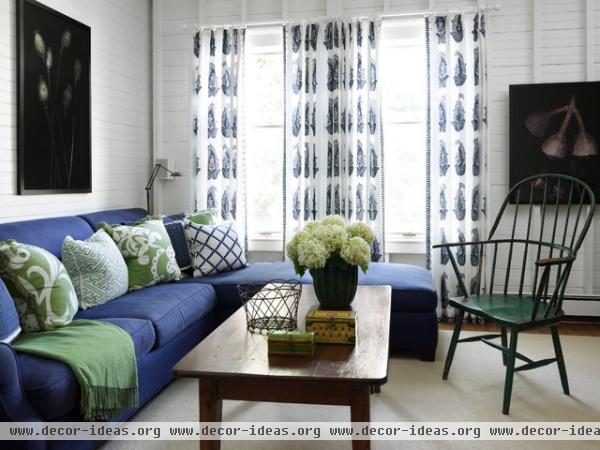 traditional living room by Tom Stringer Design Partners