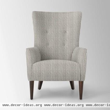 contemporary armchairs by West Elm