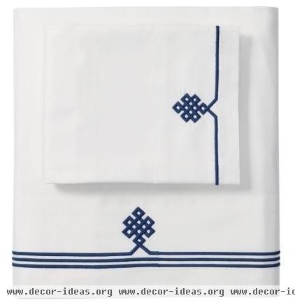 traditional sheets by Serena & Lily