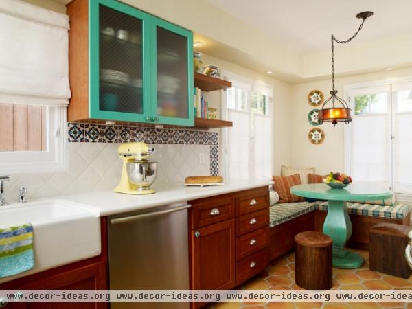 eclectic kitchen by Erica Islas  / EMI Interior Design, Inc.