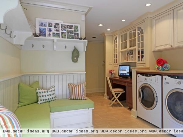 traditional laundry room by Case Design/Remodeling, Inc.