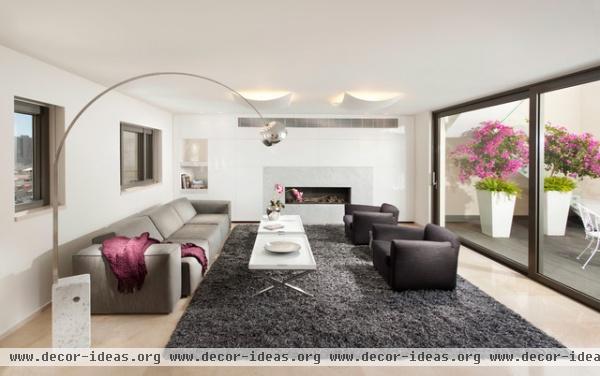 contemporary living room by Elad Gonen & Zeev Beech