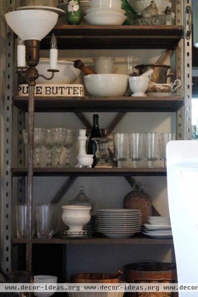 eclectic kitchen by Esther Hershcovich