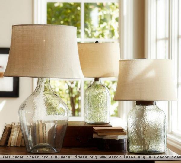 contemporary table lamps by Pottery Barn