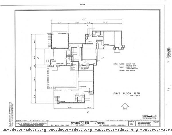 modern floor plan by loc.gov