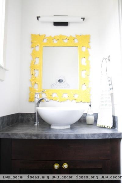 eclectic bathroom by Simply Grove