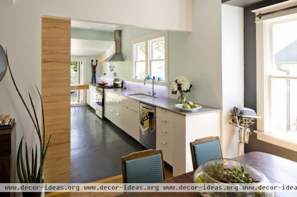 modern kitchen by Ogawa Fisher Architects