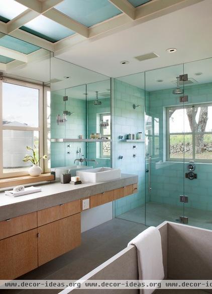 contemporary bathroom by Remick Associates Architects + Master Builders