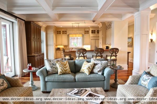 traditional living room by Margaret Donaldson Interiors